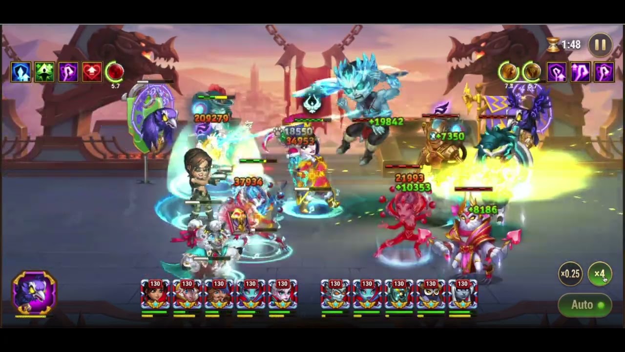 [Battle Showcase]Lyira-Neb-Seba-Fluffy-Lara in AOC