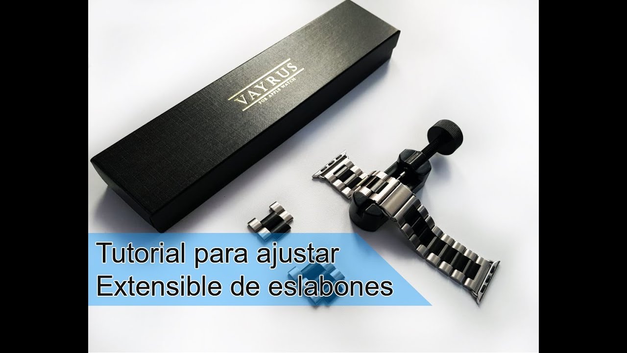 01 Tutorial ajustar extensible de eslabones