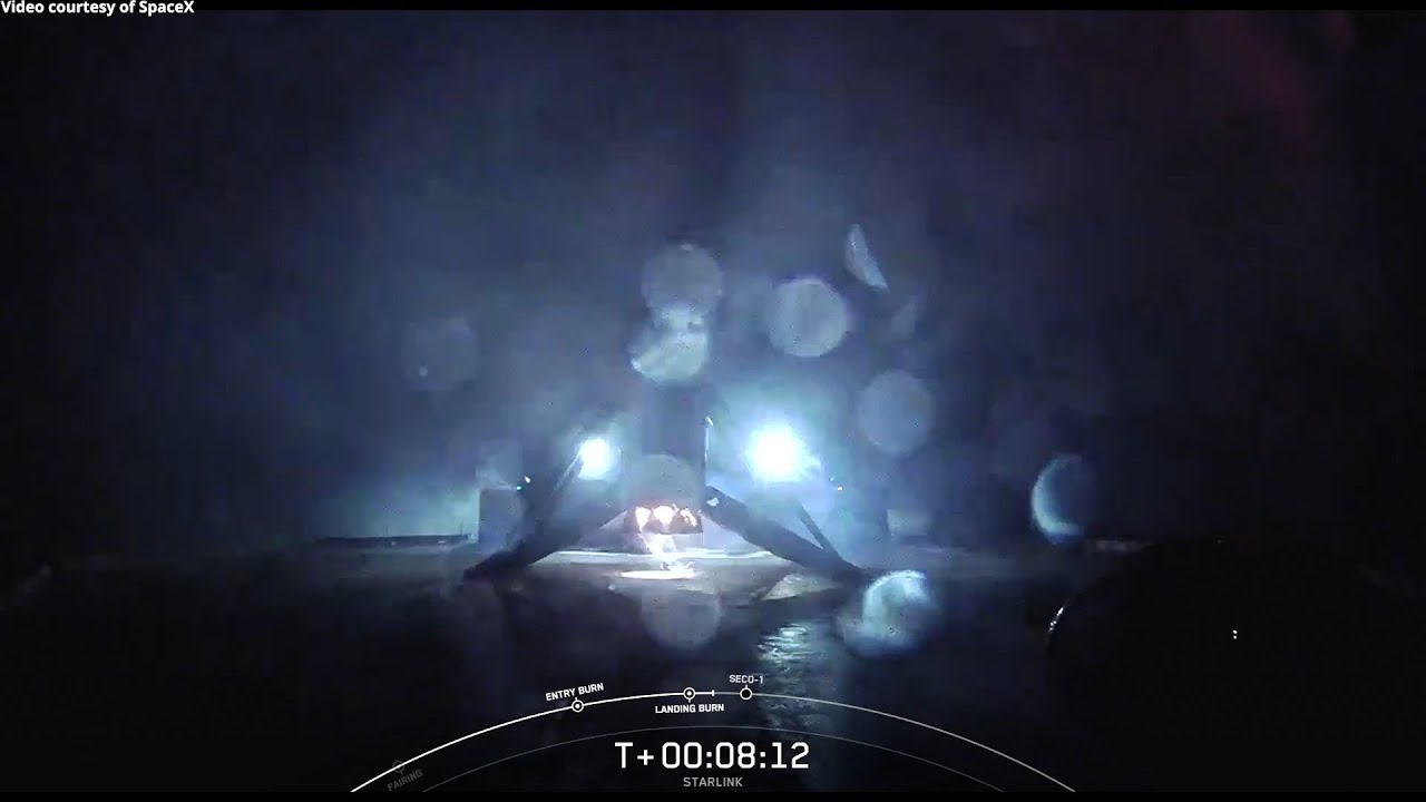 SpaceX Starlink 224 launch and Falcon 9 first stage landing, 21 January 2025