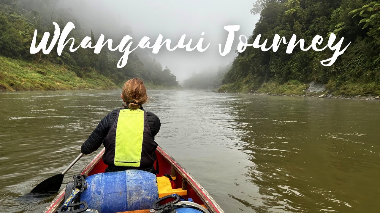 Passamos 3 dias em uma canoa no meio da Nova Zelândia - Whanganui Journey