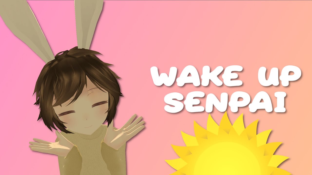 ASMR Femboy Kohai Wakes You Up