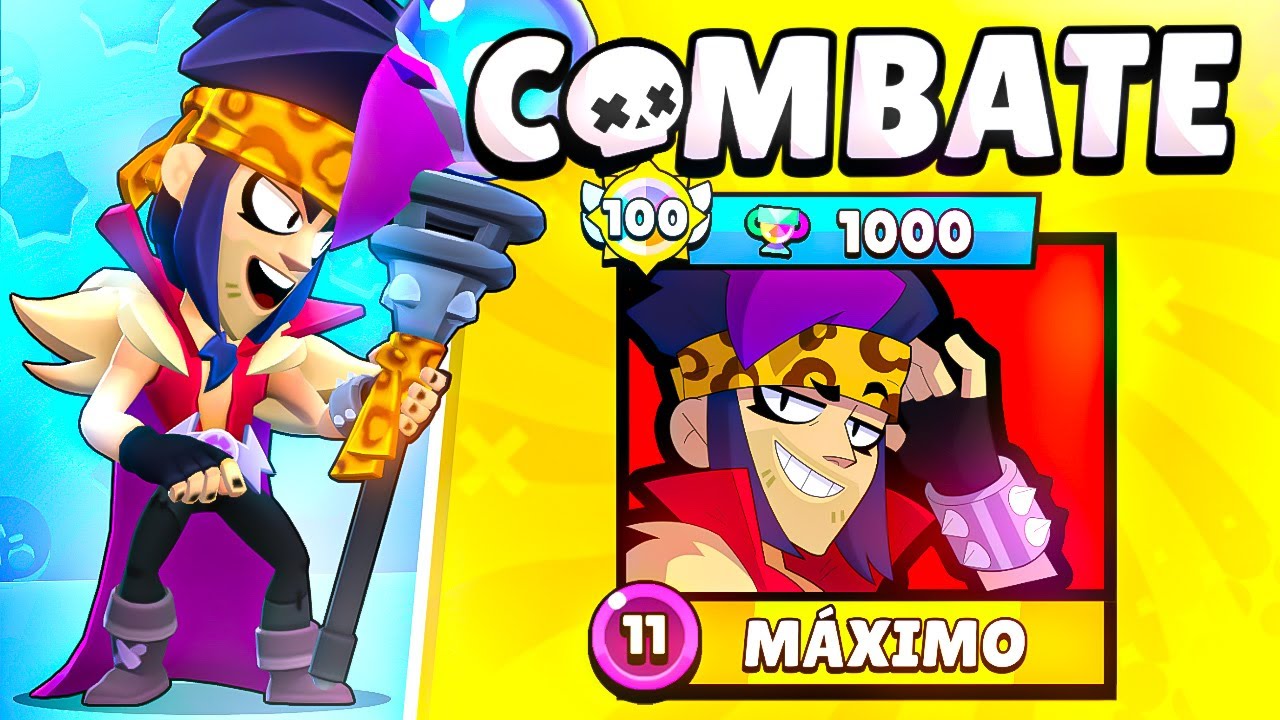 1000🏆 TROFÉUS no COMBATE com o ZIGGY no BRAWL STARS!