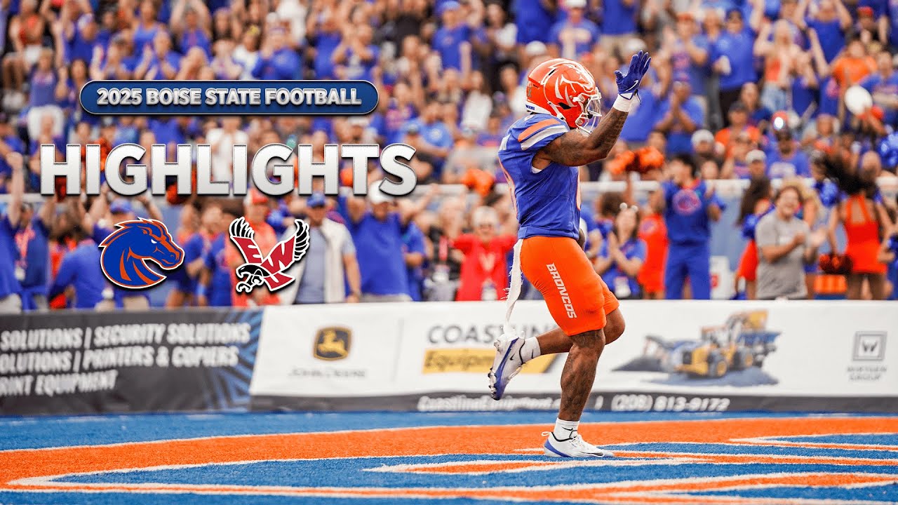 Boise State vs  Eastern Washington Highlights