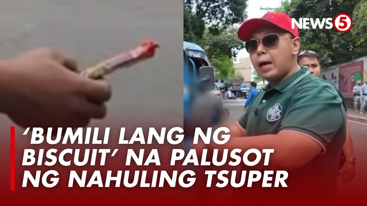 ‘Bumili lang ng biscuit’: Tsuper na nahuling nag-illegal parking, bumili lang umano ng biscuit