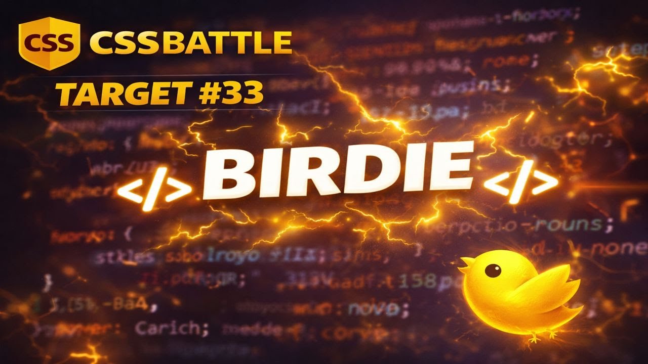 CSSBattle #33 Solution | Pure CSS Puzzle Explained Step-by-Step