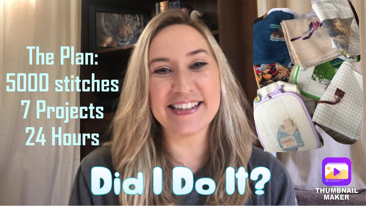 24 Hours of Cross Stitch Marathon -Jan 2025