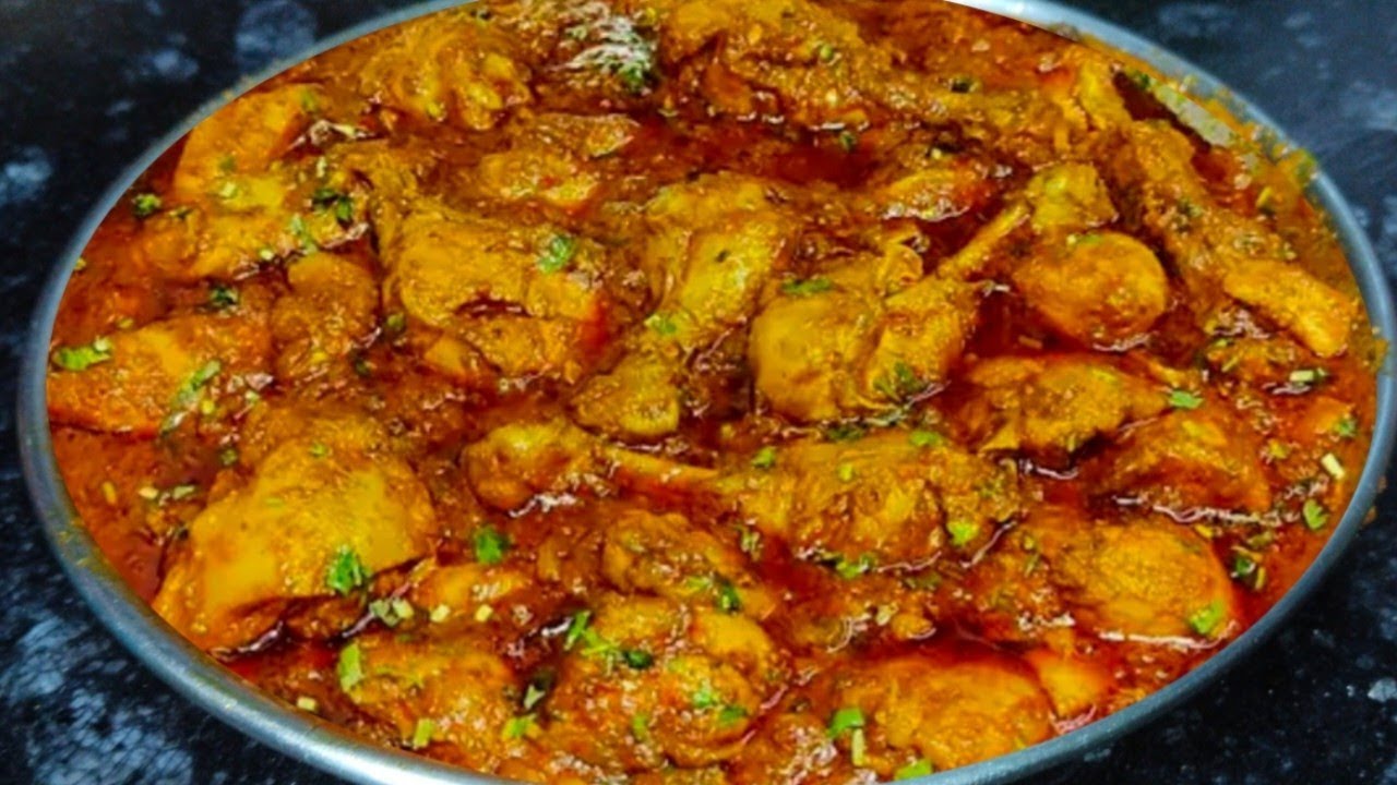 बहुत कम मेहनत में बनाएं स्पाइसी मसालेदार चिकन / Spicy Chicken Masala Recipe / Chicken Gravy 