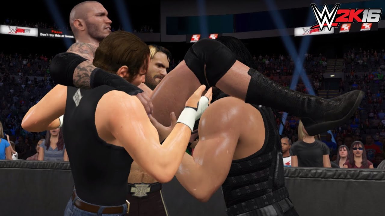 WWE 2K16-2K15 The Shield Top 5 Triple Powerbombs!