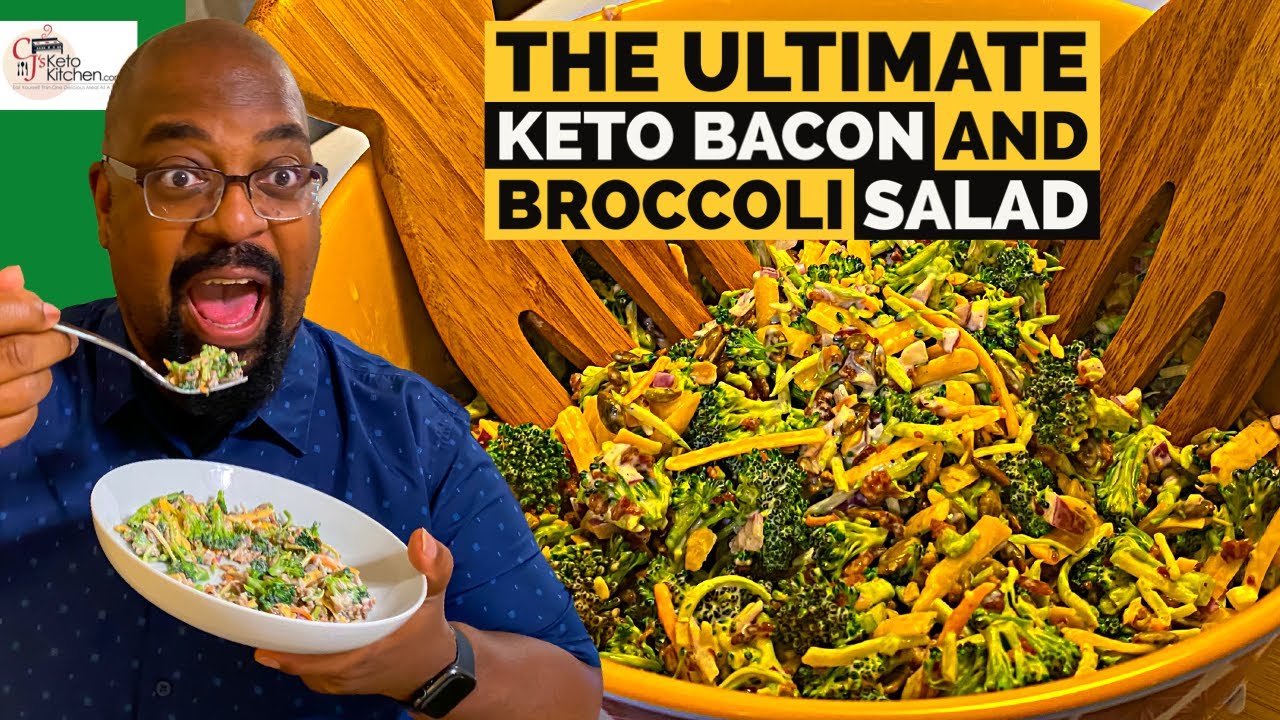 How to make the ULTIMATE Keto Bacon Broccoli Salad