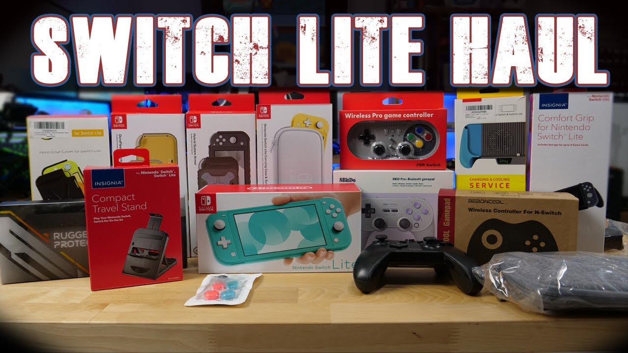 Аксессуары для Nintendo Switch Lite за 500 долларов!