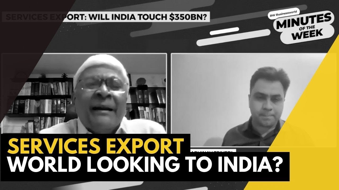Services Exports: Will India touch $350 Bn? | Minutes Of the Week