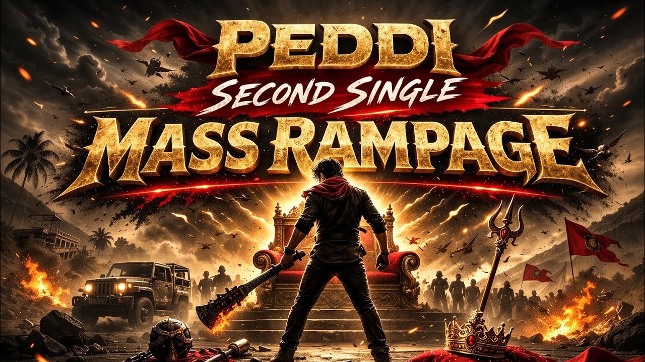 Peddi - Second Single | RAI RAI RAA | Peddi | Ram Charan | Janhvi | Audio Song