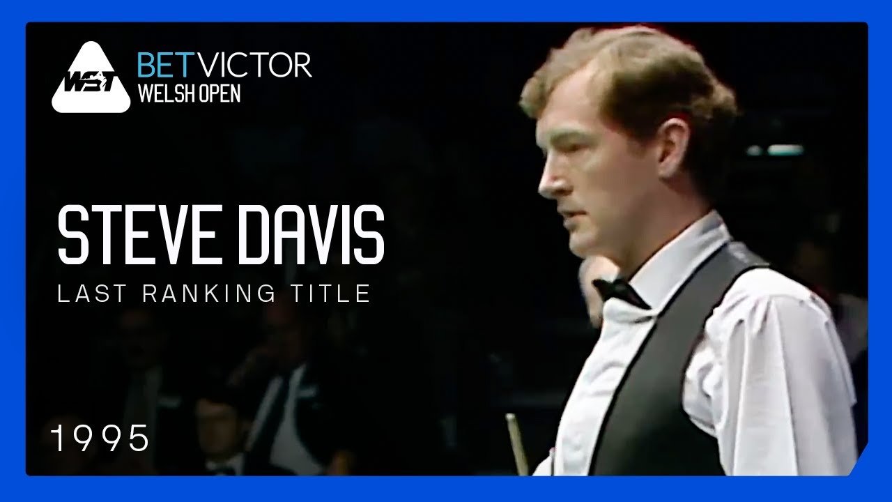 THE LEGEND Steve Davis Wins His Last Ranking Title | 1995 Welsh Open 🏴󠁧󠁢󠁷󠁬󠁳󠁿