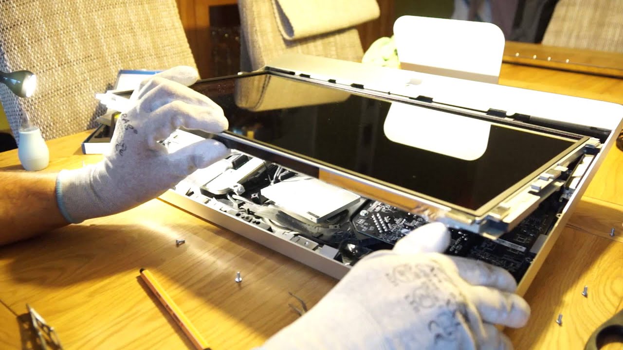 21.5 / 27 inch iMac (Mid 2011) HDD Ausbau gegen SSD (with subtitle)