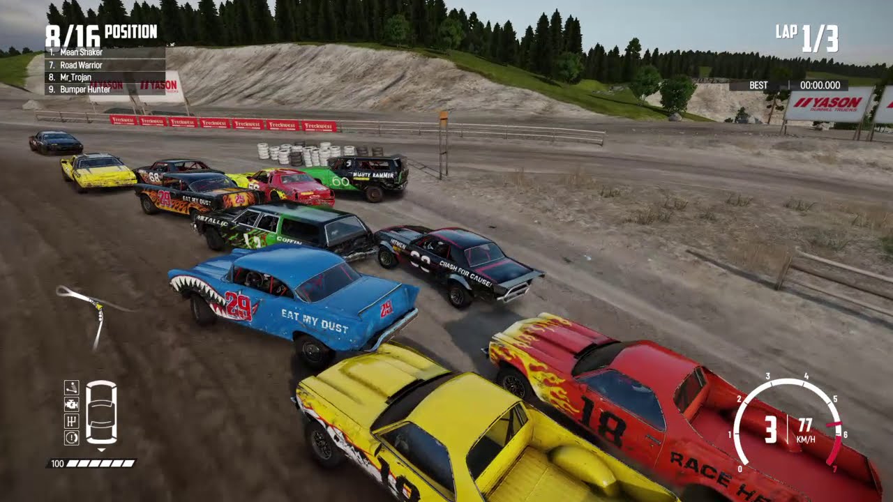 Wreckfest PS4 Best control settings so far.