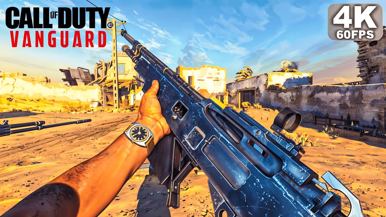 Call of Duty Vanguard Multiplayer Gameplay PC Whitley Weapon 4K