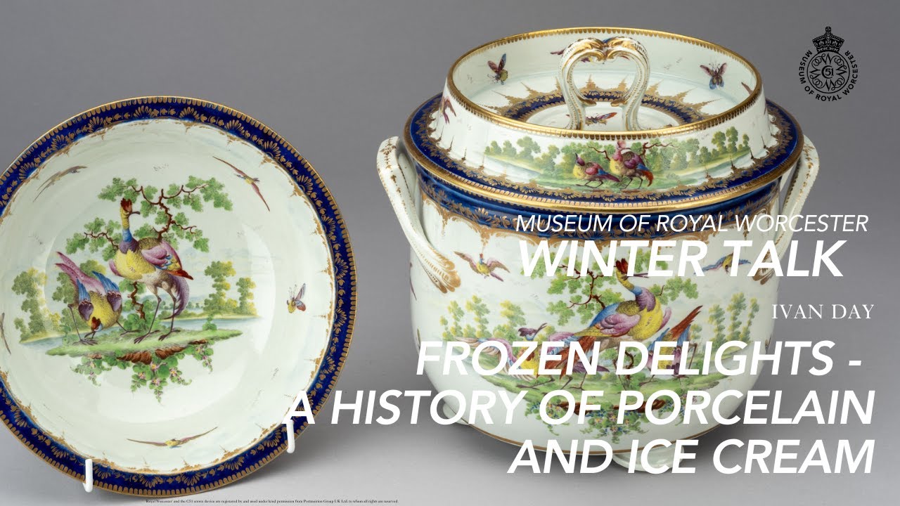 Ivan Day's Online Winter Talk, Frozen Delights A History of Porcelain and Ice Cream
