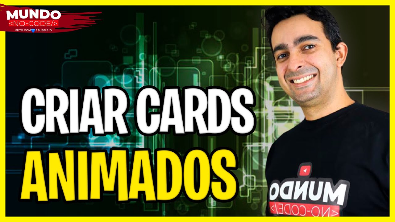 TUTORIAL BUBBLE.IO  COMO CRIAR BELOS CARDS ANIMADOS