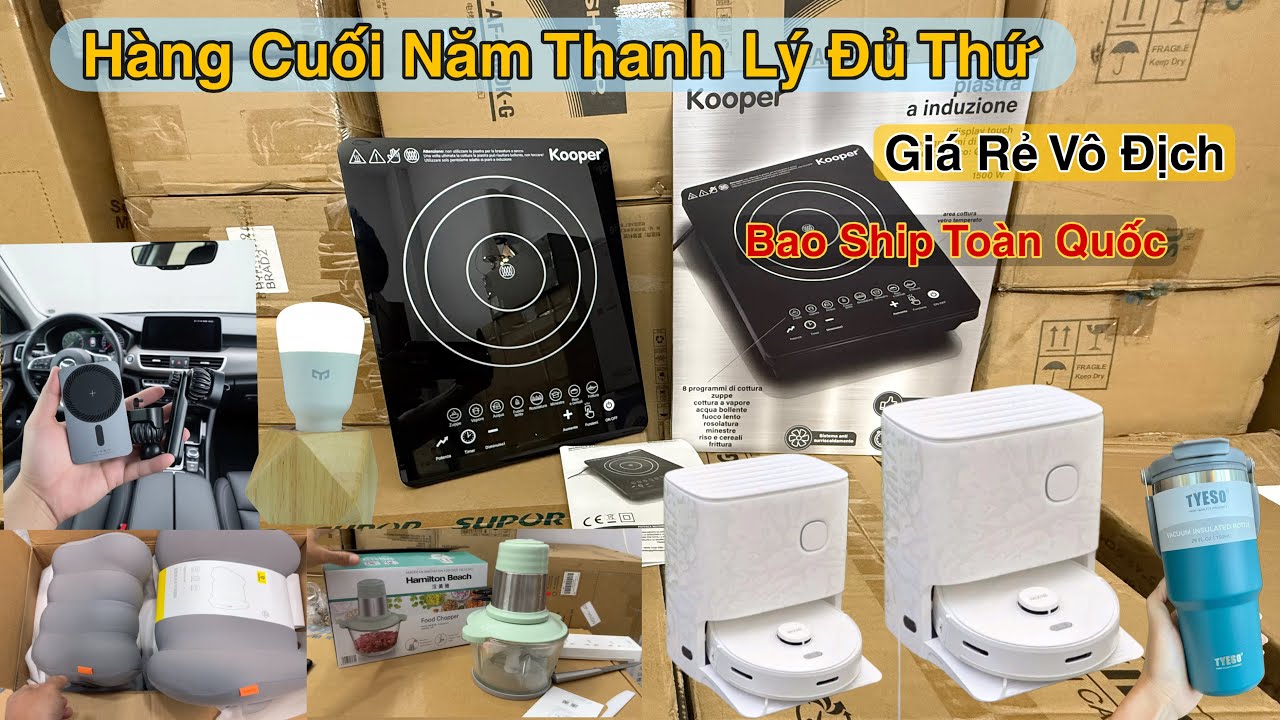 Hàng Cuối Năm Thanh Lý Đủ Thứ Giá Rẻ Lắm Luôn - Bếp Từ Đơn, Máy say đa năng, Đồ công nghệ thông minh