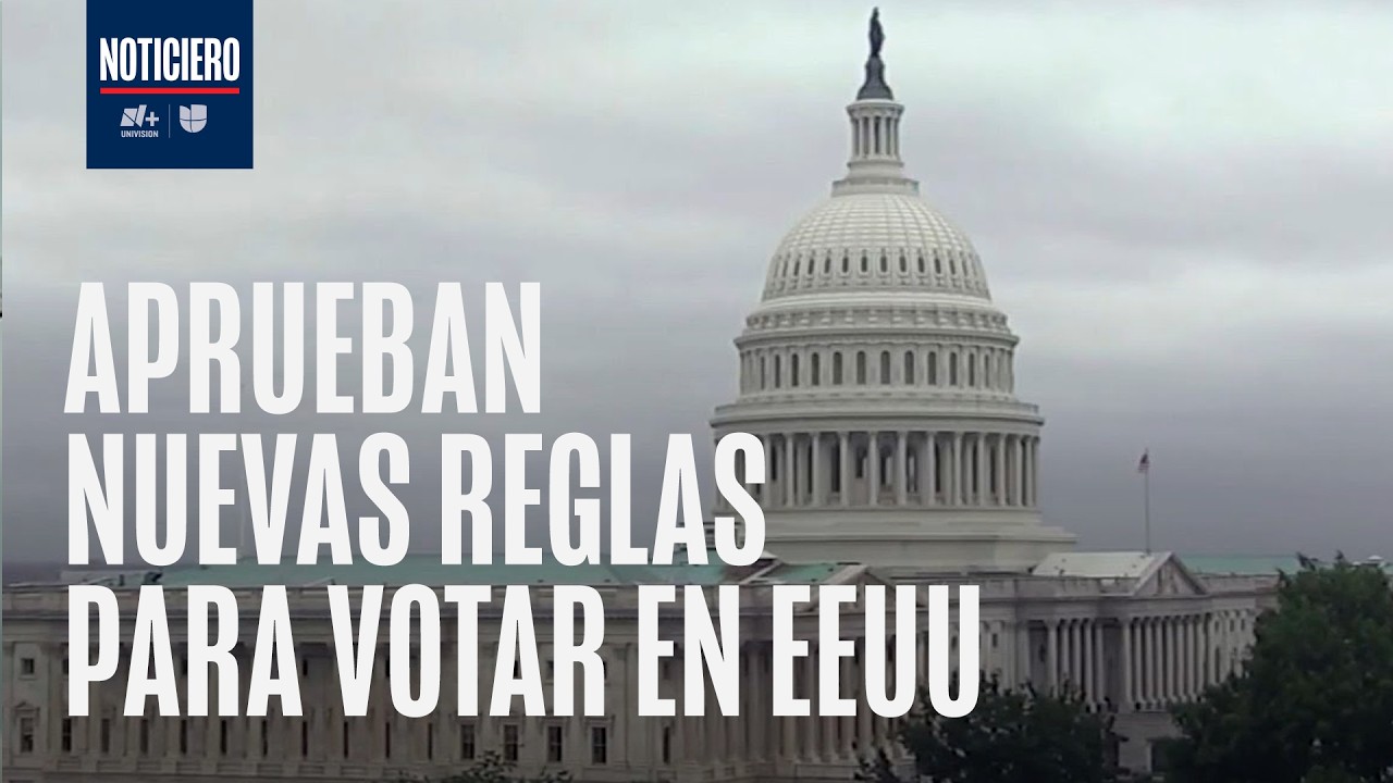 Aprueban la ley 'Save America' con nuevos requisitos para votar en la C&aacute;mara de Representantes