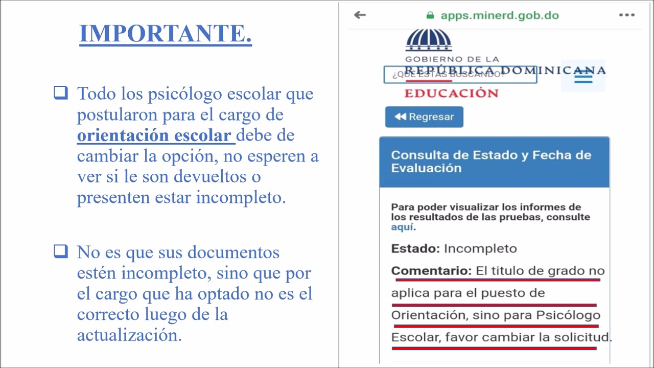 PREGUNTAS RECURRENTES DE LOS POSTULANTES CONCURSO DE DOCENTE MINERD 2021