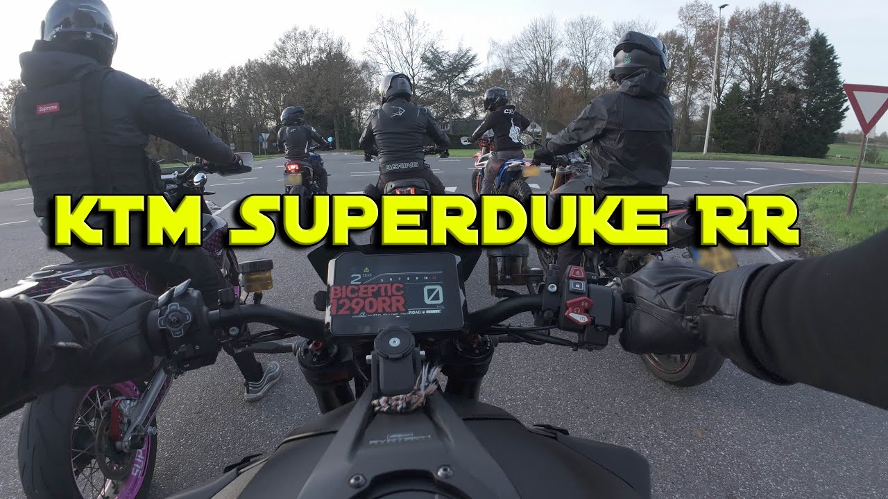 Just a Casual ride on my KTM Superduke RR with Austin Racing RS22 | Engine sound only | [4K]