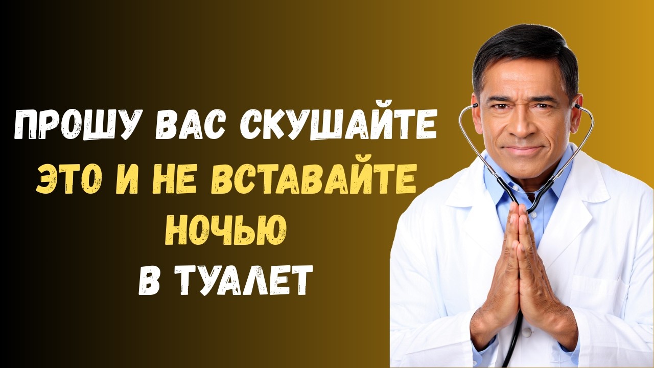 Съешьте это перед сном и забудьте о ночных походах в туалет!