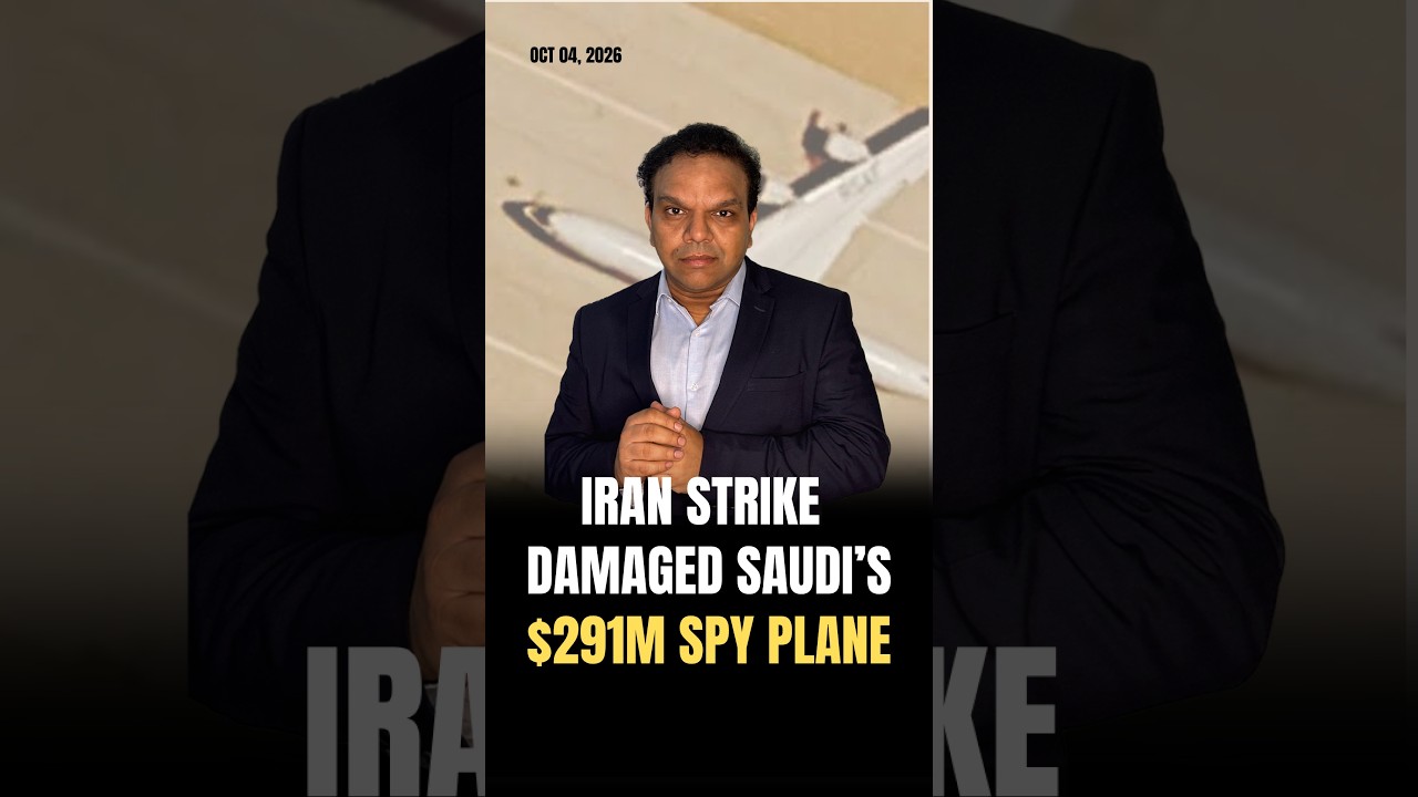 Iran Strike Damage Saudi's $291M Plane #iran #saudiarabia #iranwar #missile #trump #missile #awacs