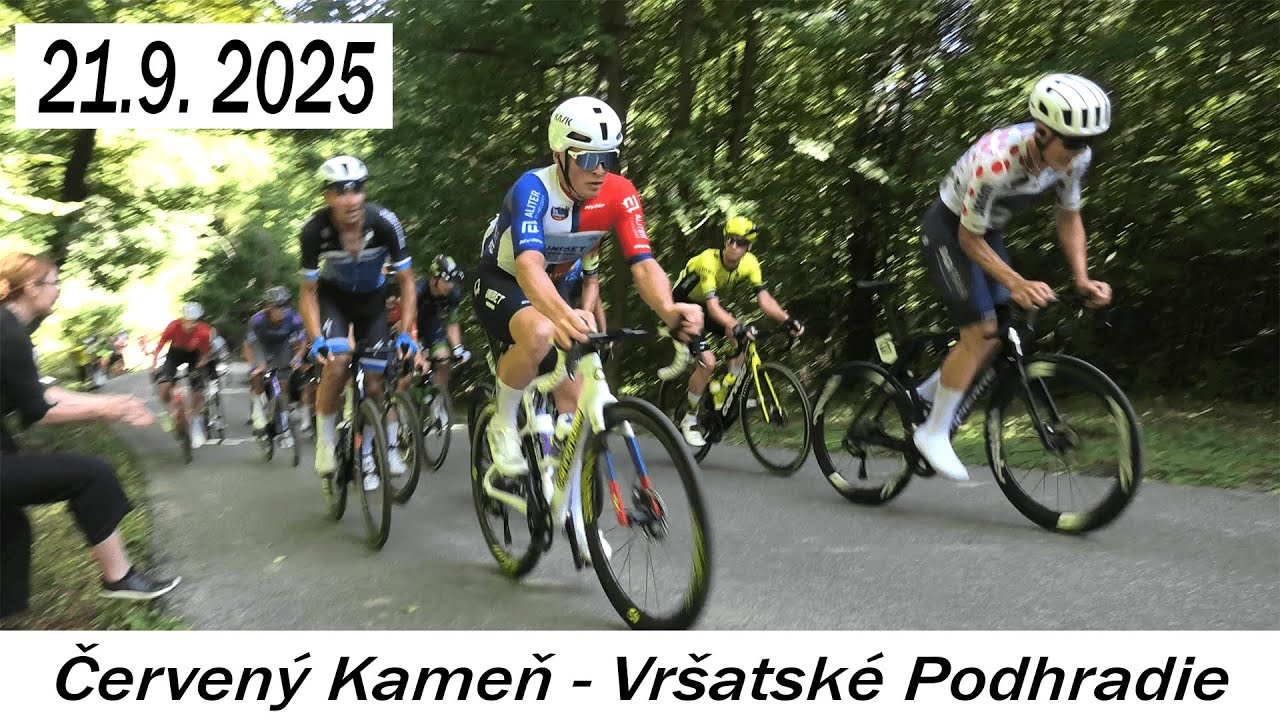 #7 Okolo Slovenska 2025 | Červený Kameň - Vršatské Podhradie | Cyklistika