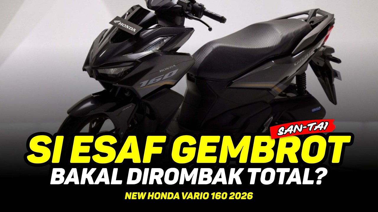 ALL NEW VARIO 160 LAUNCHING TAHUN INI!? | All New Honda Vario 160 Tahun 2026