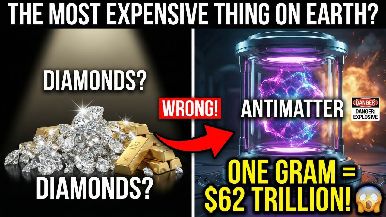 The Most Expensive Object On Earth ($62 Trillion Per Gram!) 🤯