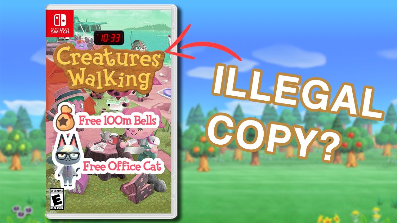 Animal Crossing but it's an illegal copy (Anti Piracy Jumpscare)