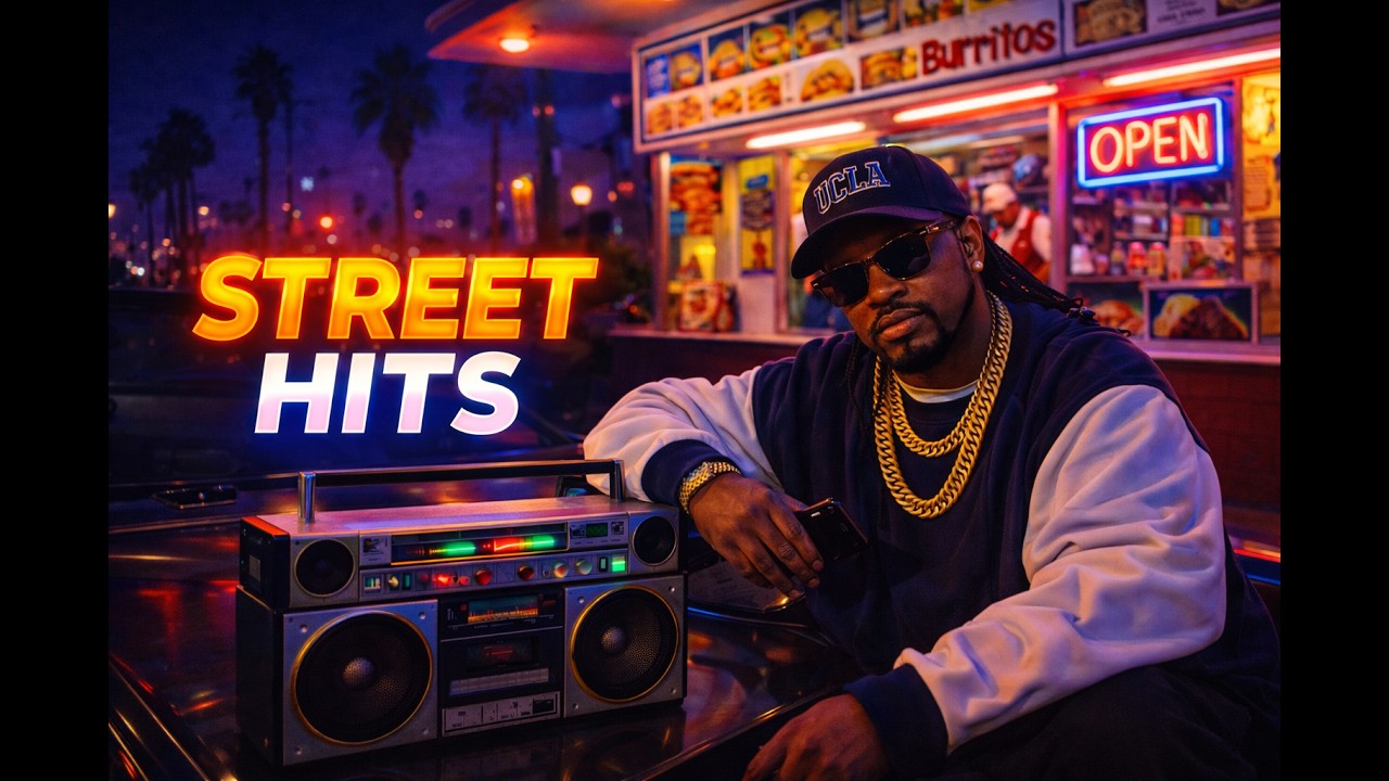 LA After Dark 🌮 Гладкая западная побережья G-Funk Street Атмосфера