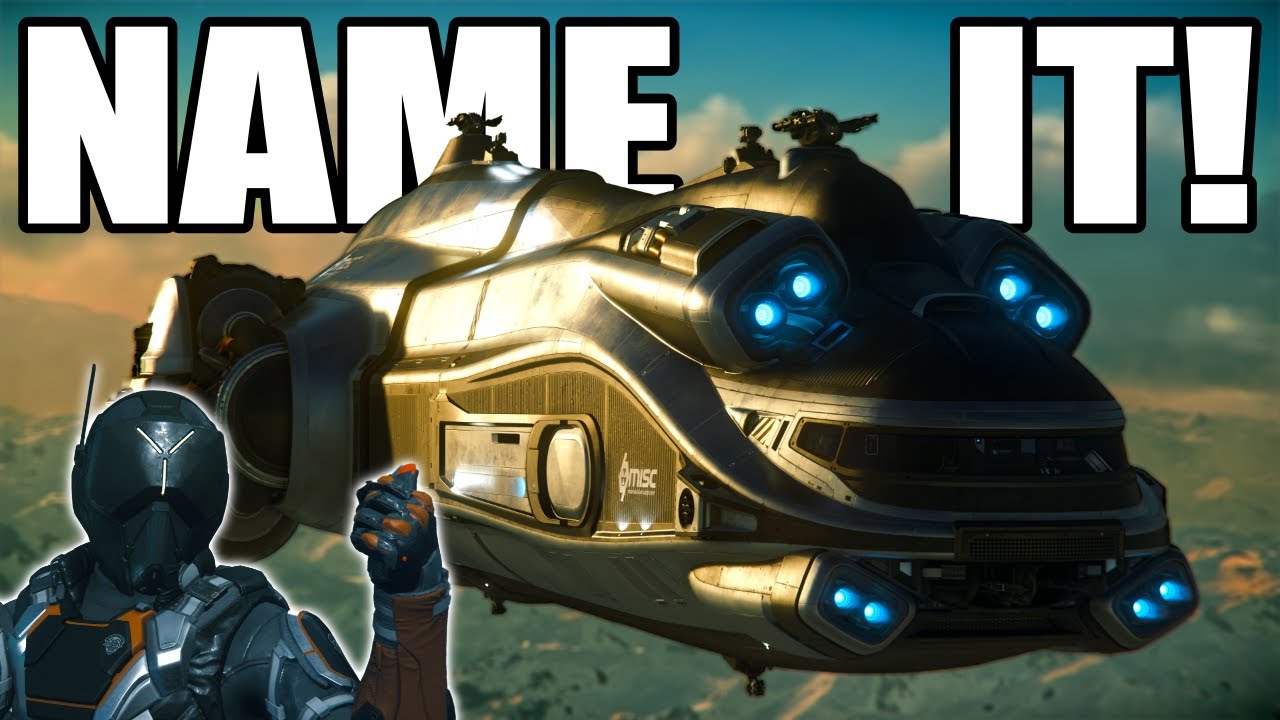 How to name your ship Star Citizen