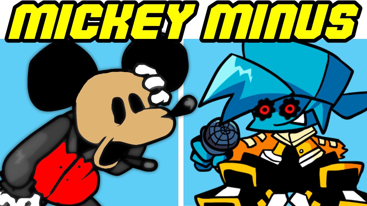 Friday Night Funkin' VS Mickey Mouse Minus Version (FNF Mod)