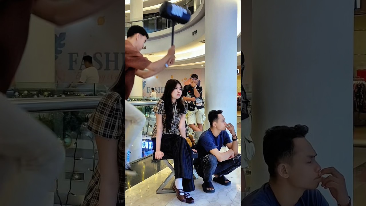 Розыгрыш с молотком шокировал