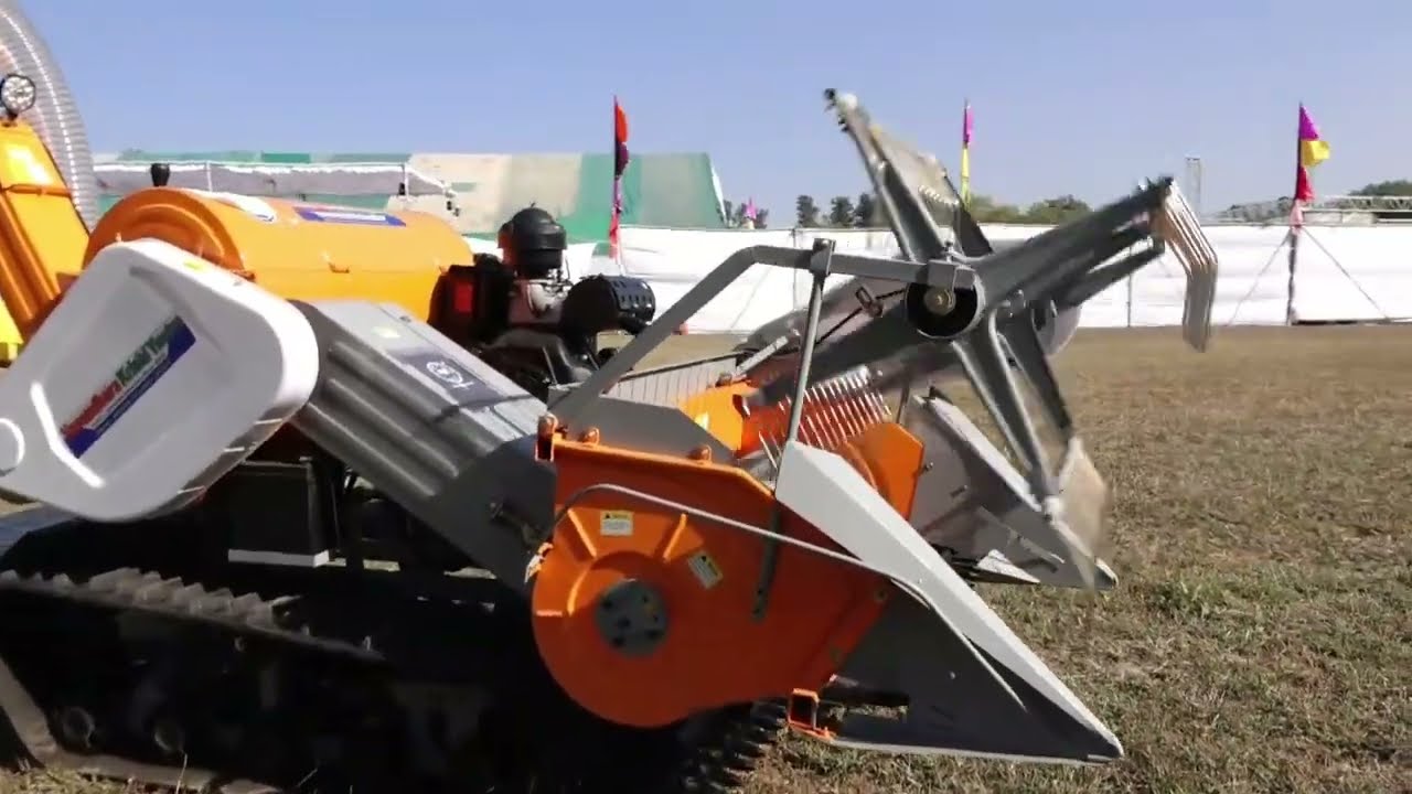 Vasundhara mini harvester | detailed video 