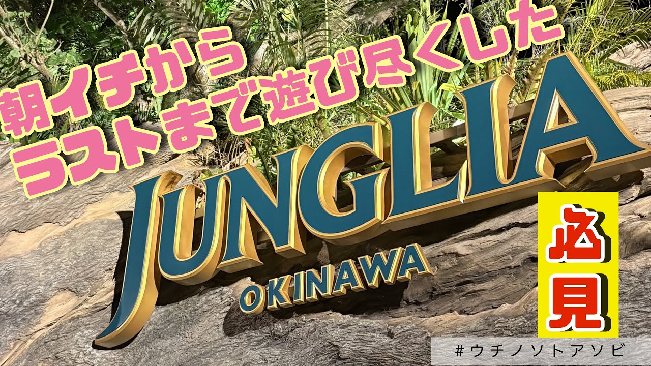 【正直な感想あり】朝から夜まで遊び倒した！ジャングリア沖縄 111