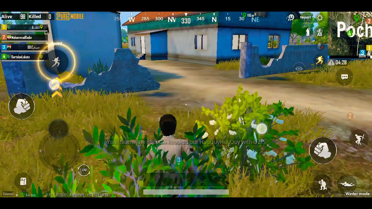 Huawei p smart 2018 pubg test!