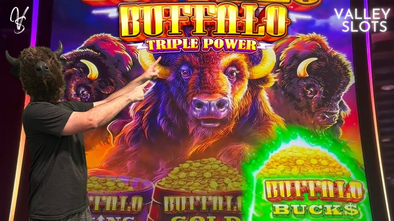 We Found a Brand New Buffalo Game called Buffalo Triple Power!