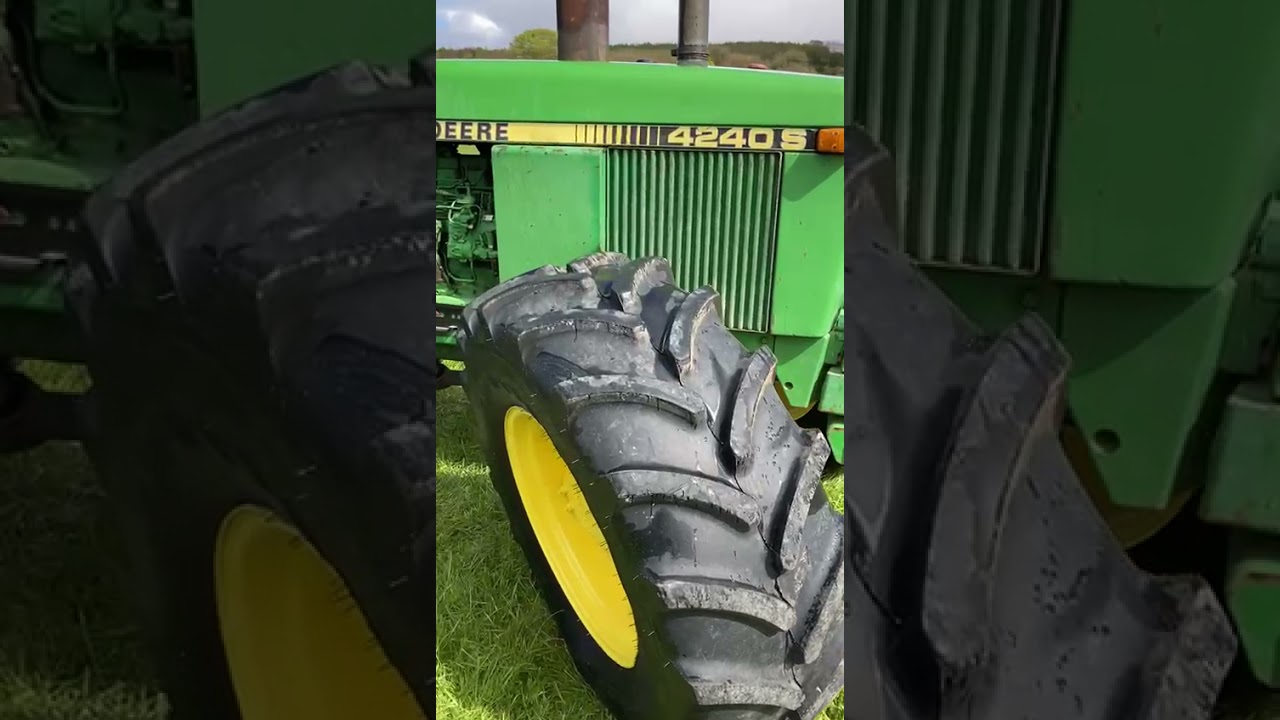 john deere 4240 walk around