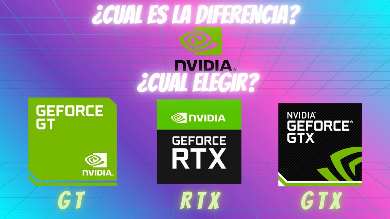 RTX VS GTX VS GT