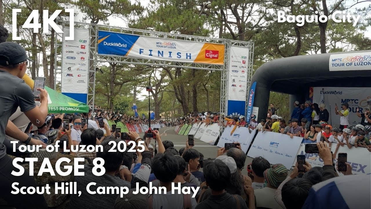 The Final Push: Tour of Luzon 2025 Stage 8 | May 1, 2025 | Camp John Hay, Baguio City