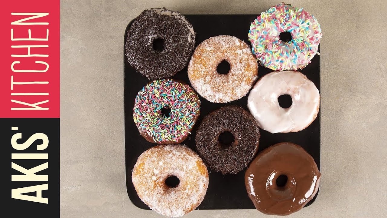 Potato donuts - Spudnuts | Akis Petretzikis