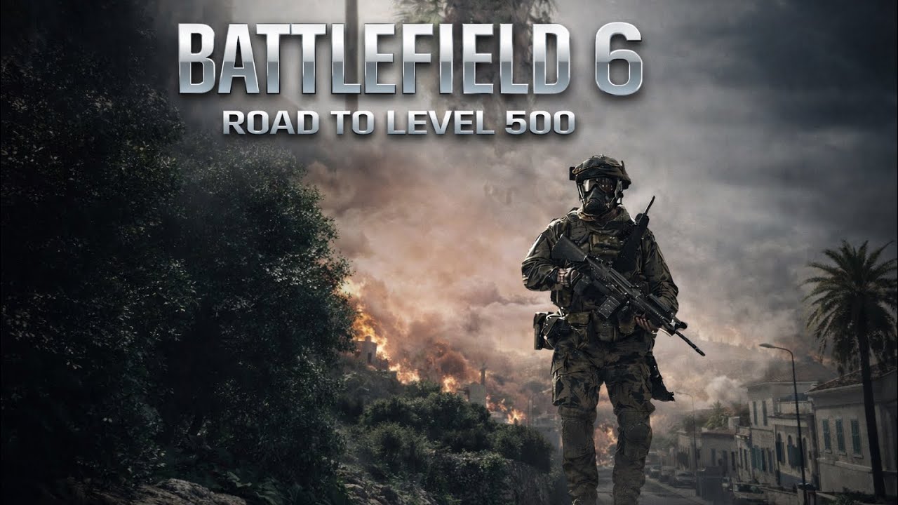 BATTLEFIELD 6 Gameplay PS5 4K 🔥 Road to Level 500 Begins! | Ultra Realistic War Experience