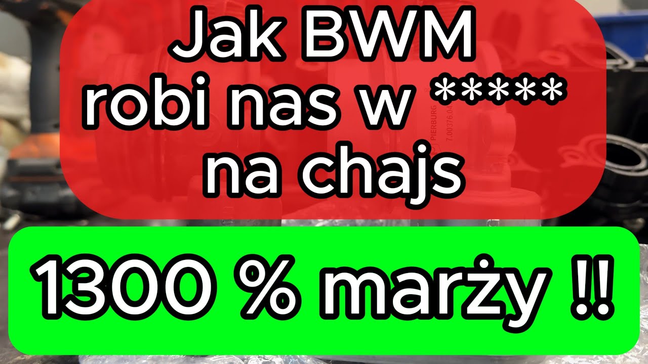 Jak BWM robi nas w *** na chajs, cena części to żart producenta ? Naprawa BMW E61 535d