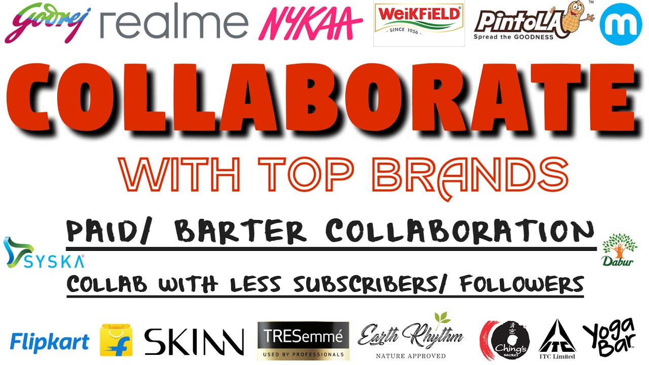 How  to collaborate with brands | paid and barter #collaboration | collab on instagram