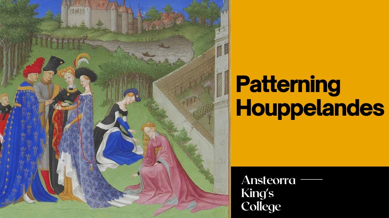 Patterning Houppelande