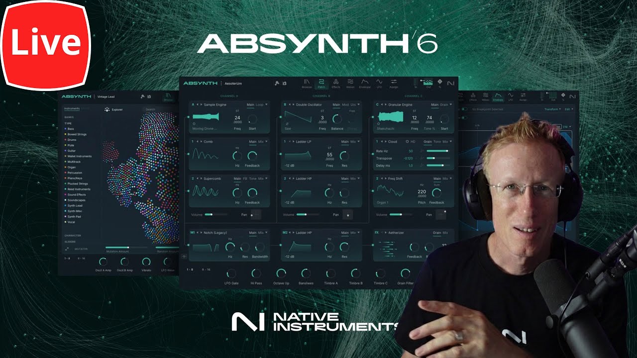 First Look at Absynth 6 - Live
