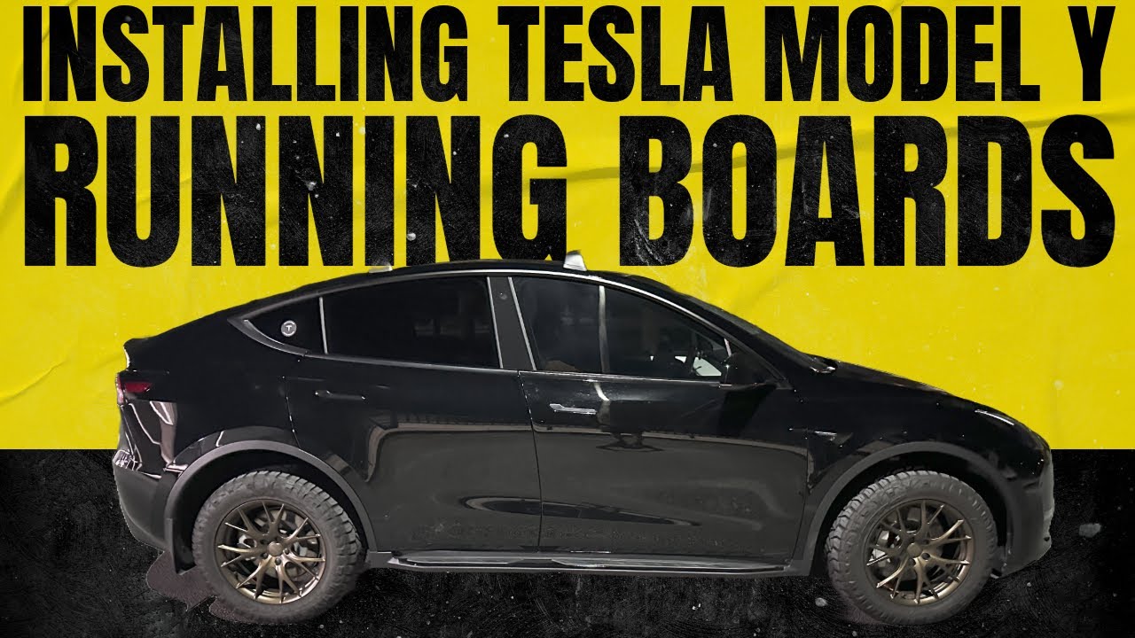 Running Boards for Tesla Model Y